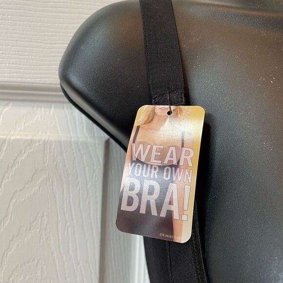 SPANX STAR POWER POWER PLAY OPEN BUST TANK IN BLACK TIE SIZE XL - Picture 5 of 7